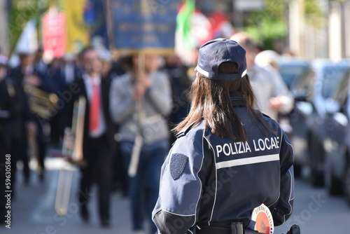 Polizia locale, Beinasco, Torino, Piemonte, Italia photo
