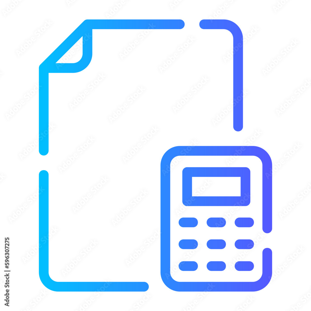 expenses gradient icon expenses gradient icon