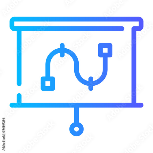 workflow gradient icon