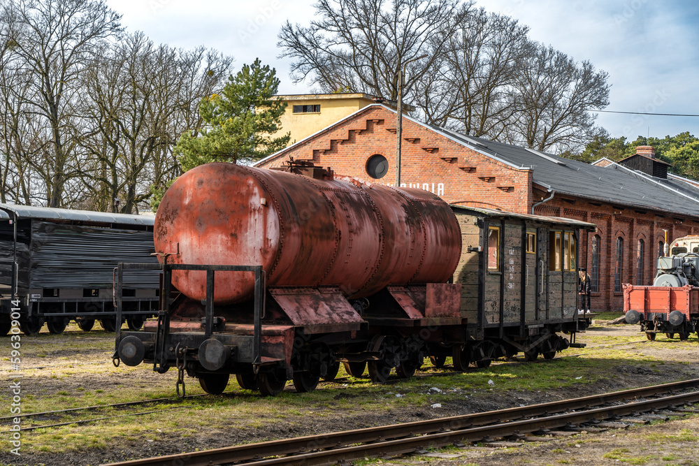 Naklejka premium 2plus3blog kolej wąskotorowa w Rudach