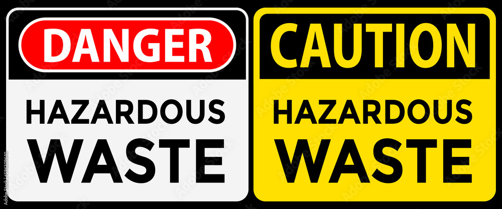 Fototapeta premium uv light hazard, danger and caution sign, vector illustration 