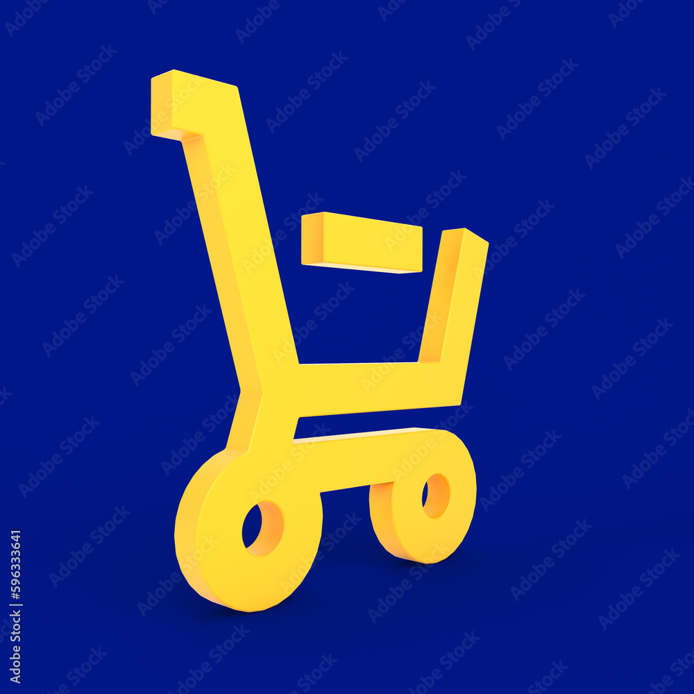 Shopping Cart Minus Left Side Shopping Cart Minus Left Side