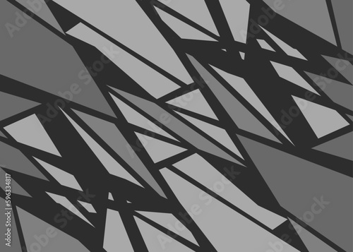 Abstract background with raw and irregular geometric pattern