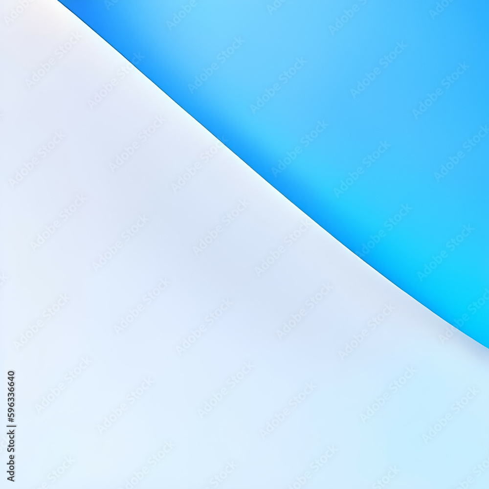 white and blue background - white and light blue background - abstract background - Generative AI