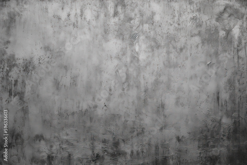 Wall texture of a cement grey wall with grunge. Creative with Generative AI.