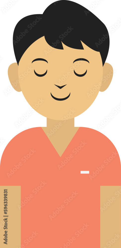 happy smiling man character cartoon illustration. happy smiling man character cartoon illustration.