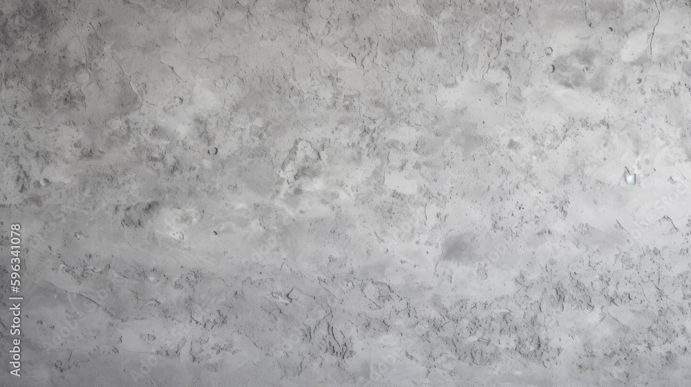 Grey stone or concrete or surface of a ancient dusty wall, white and grey vintage seamless old concrete floor grunge background, generative ai
