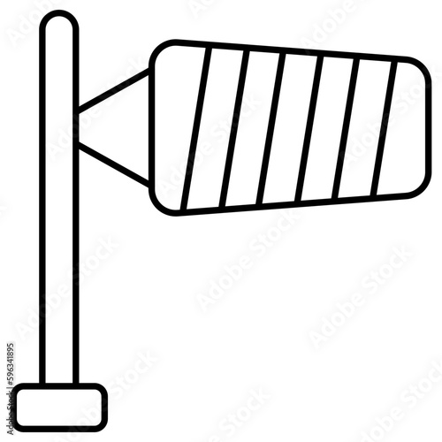 Premium download icon of windsock 