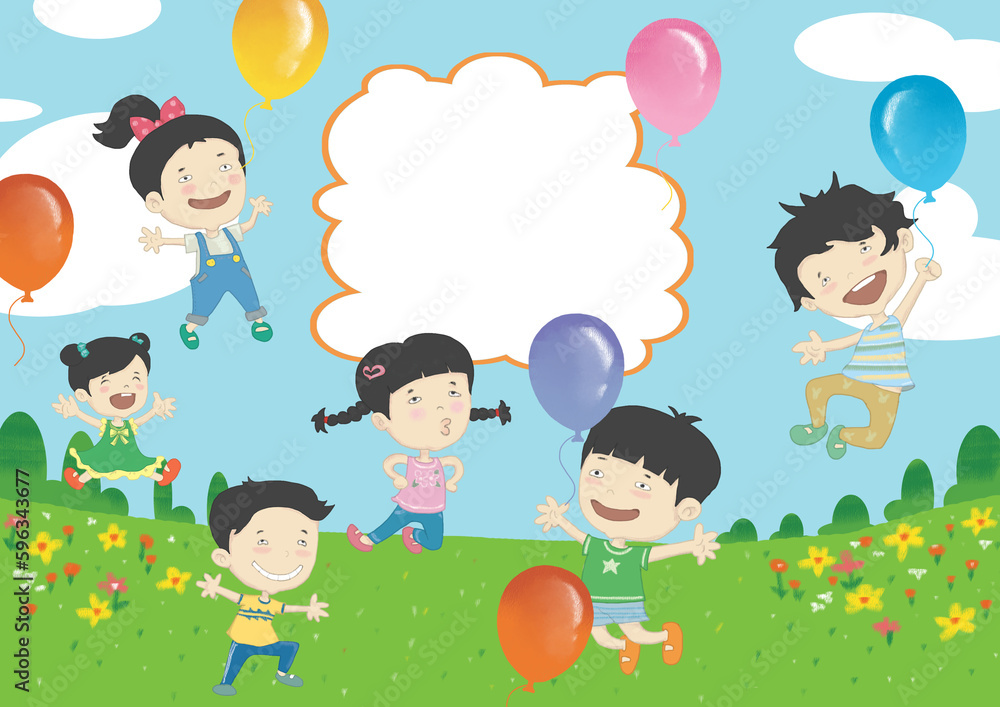 어린이날, 생일 배경 어린이날, 생일 배경