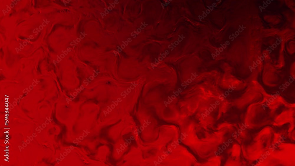 bright red abstract bio contour relief bg - loop video bright red abstract bio contour relief bg - loop video