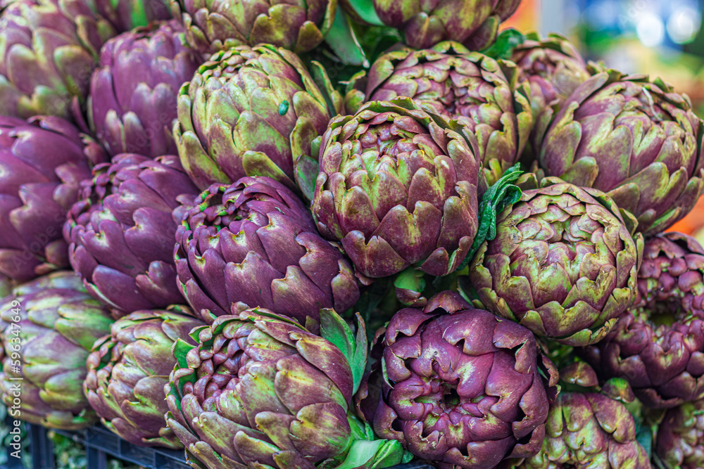 Fototapeta premium Romanesco artichokes