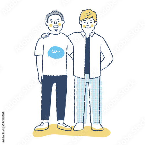 男性同士のカップル