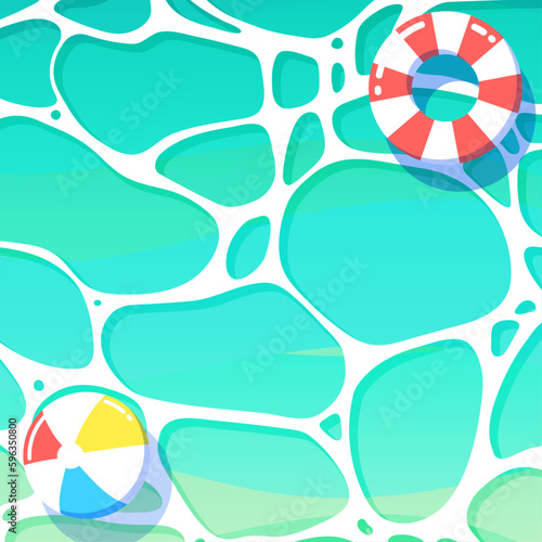 背景イラスト_きれいな海