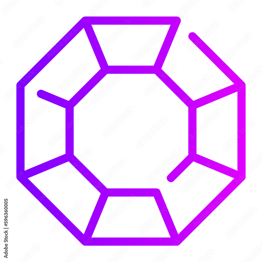 diamond gradient icon diamond gradient icon