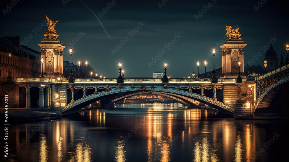 Paris. Breathtaking travel destination place. Generative AI