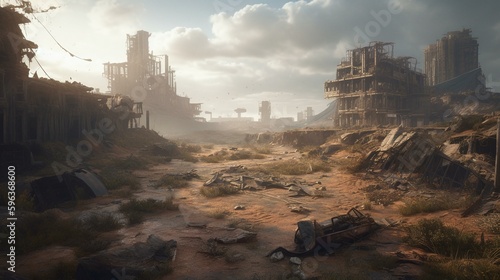 A harsh and unforgiving post-apocalyptic wasteland