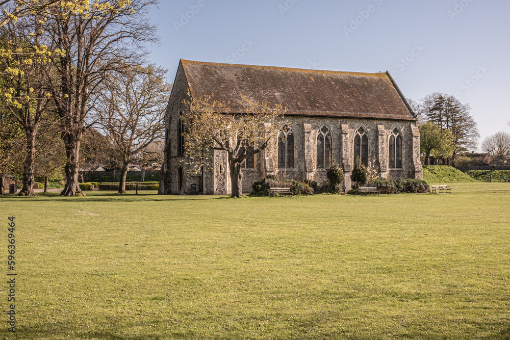 Priory Park, Chichester, West Sussex, England, Uk. April 2023