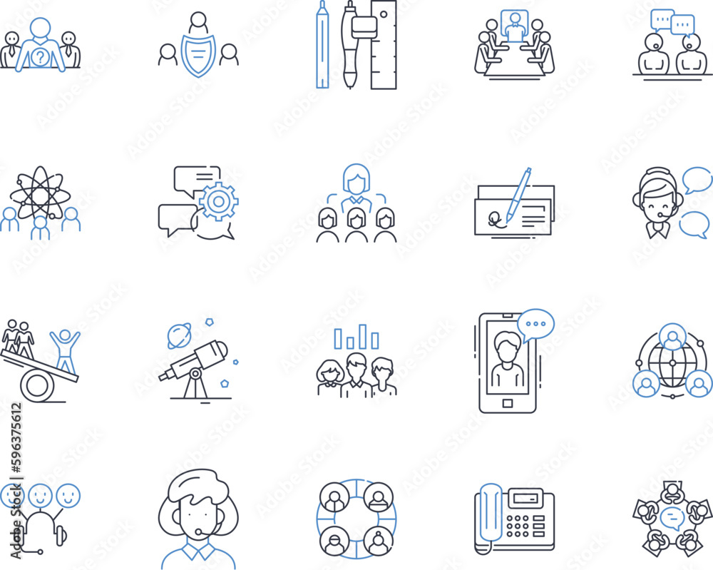 Merchant realm line icons collection. Retail, E-commerce, Trade, Sales, Business, Inventory, Accounting vector and linear illustration. Marketing,Customer,Checkout outline signs set Generative AI Merchant realm line icons collection. Retail, E-commerce, Trade, Sales, Business, Inventory, Accounting vector and linear illustration. Marketing,Customer,Checkout outline signs set Generative AI