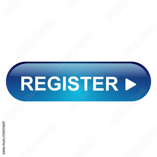 Register button 3d Transparent png