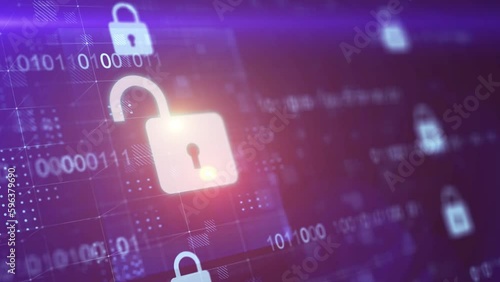 Cyber security data protection business technology privacy concept. Fraud prevention.