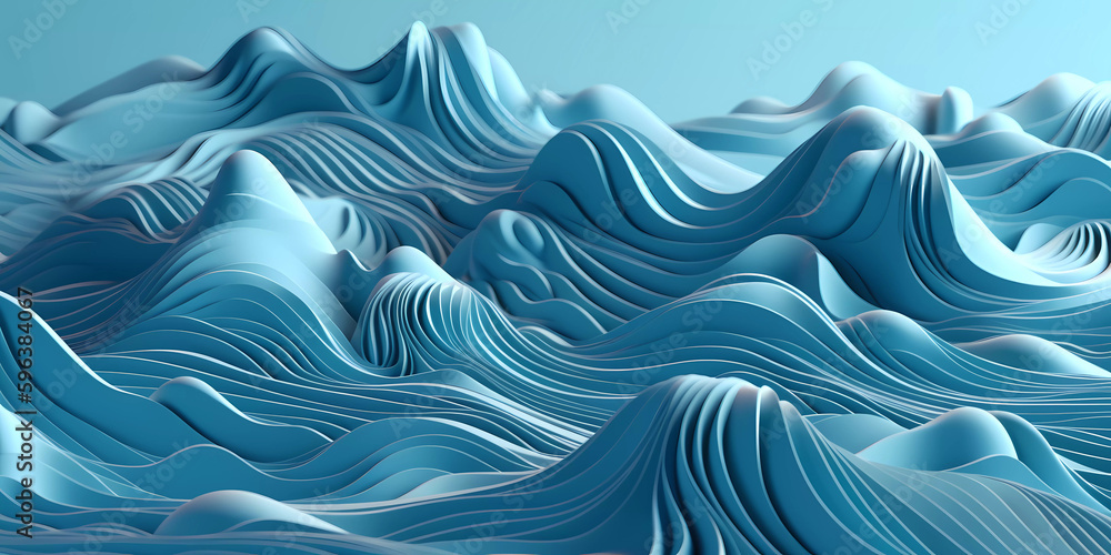 Japanese wave pattern background Japanese wave pattern background