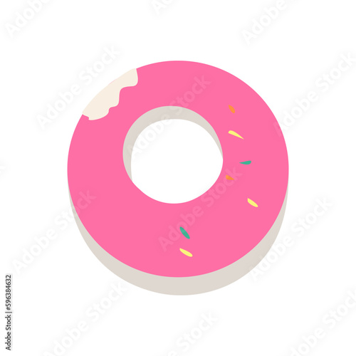 swimming circle in the form of a donut