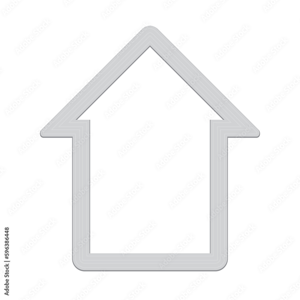 Silver light house icon isolated on a white background Silver light house icon isolated on a white background