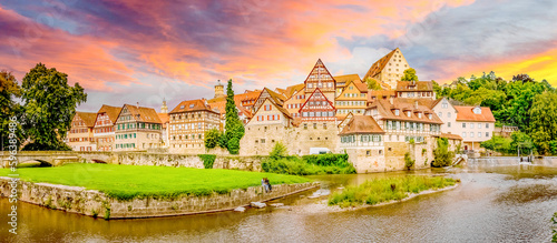 Altstadt, Schwaebisch Hall, Deutschland  photo