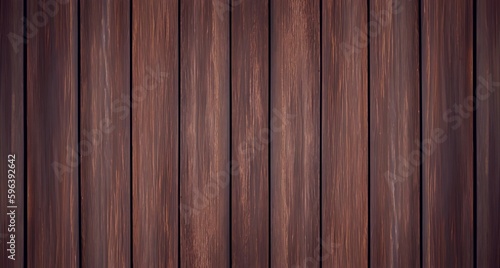 Dark wooden plank textured empty background top view.