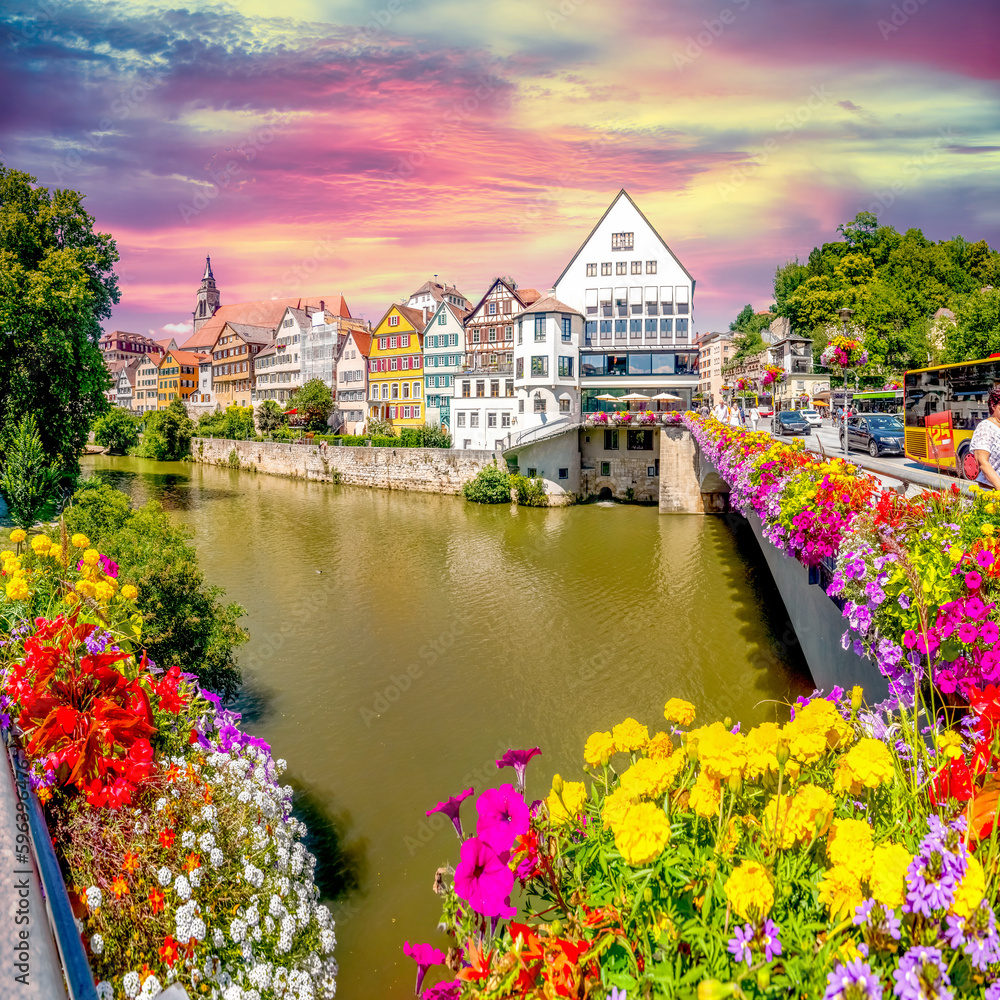 Altstadt, Tuebingen, Deutschland 