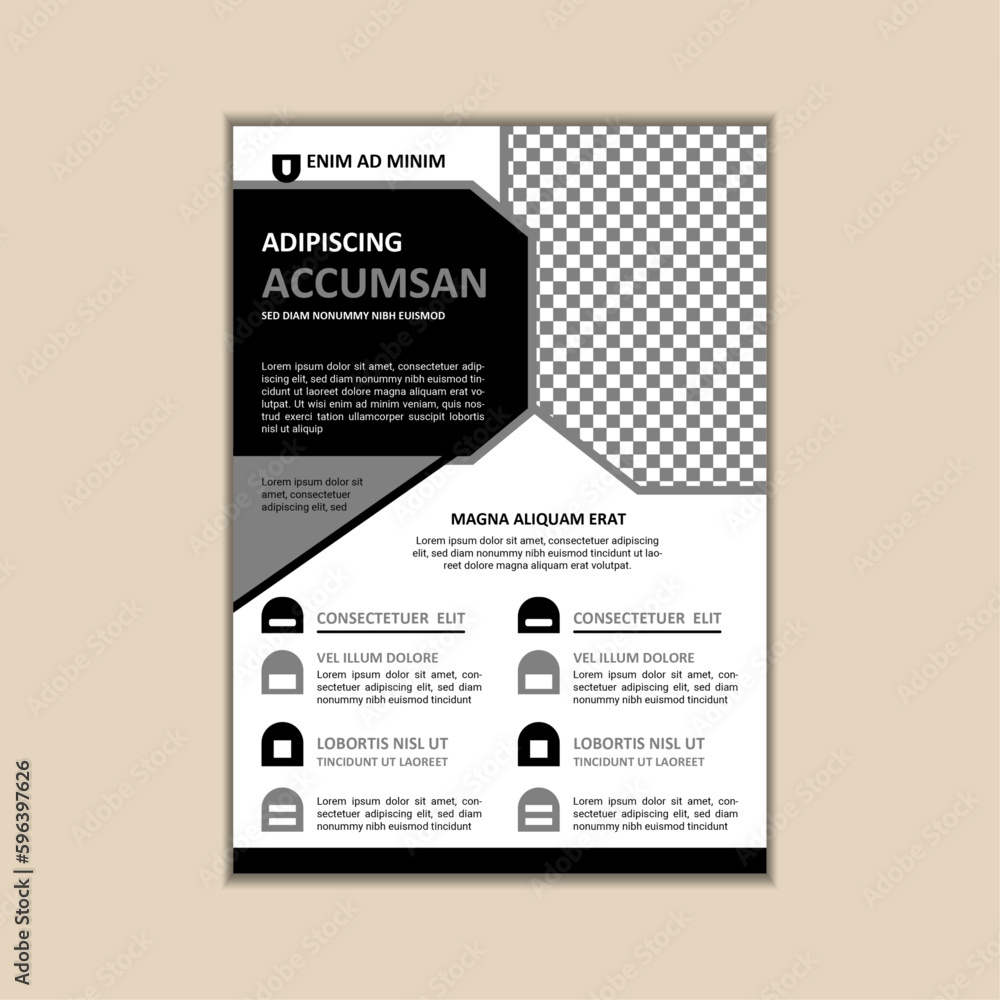 Business Flyer design template