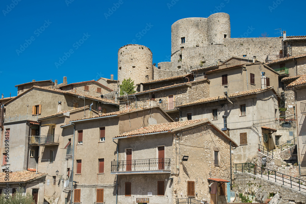 Picturesque village of Polino in Valnerina, Umbria region, Italy