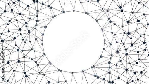 Abstract geometric background. Plexus mesh backdrop. Vector