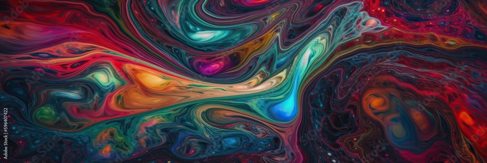 A Detailed Image Of A Chemical Reaction With Its Vibrant Colors And a-detailed-image-of-a-chemical-reaction-with-its-vibrant-colors-and