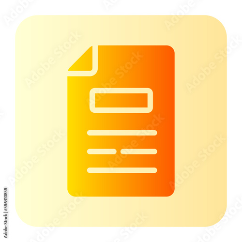 article gradient icon