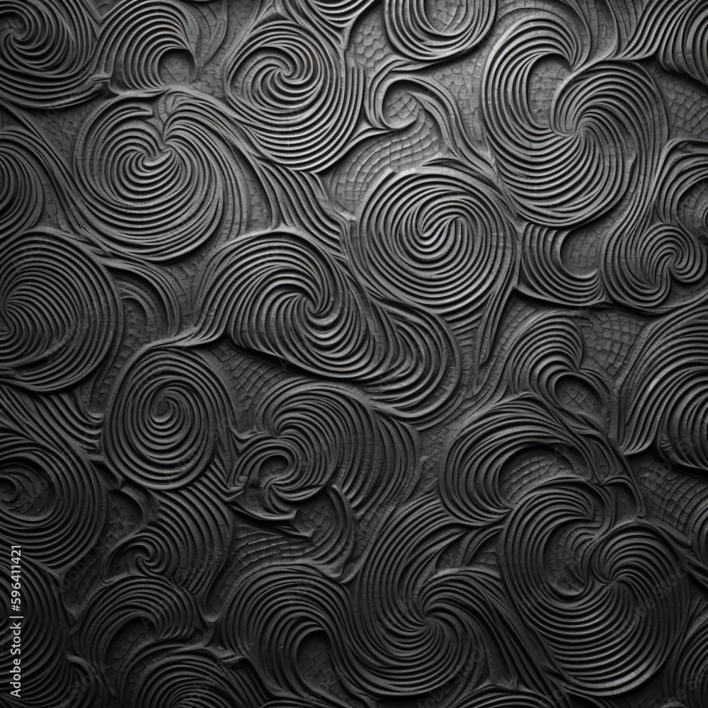 Dark Abstract Shapes Texture