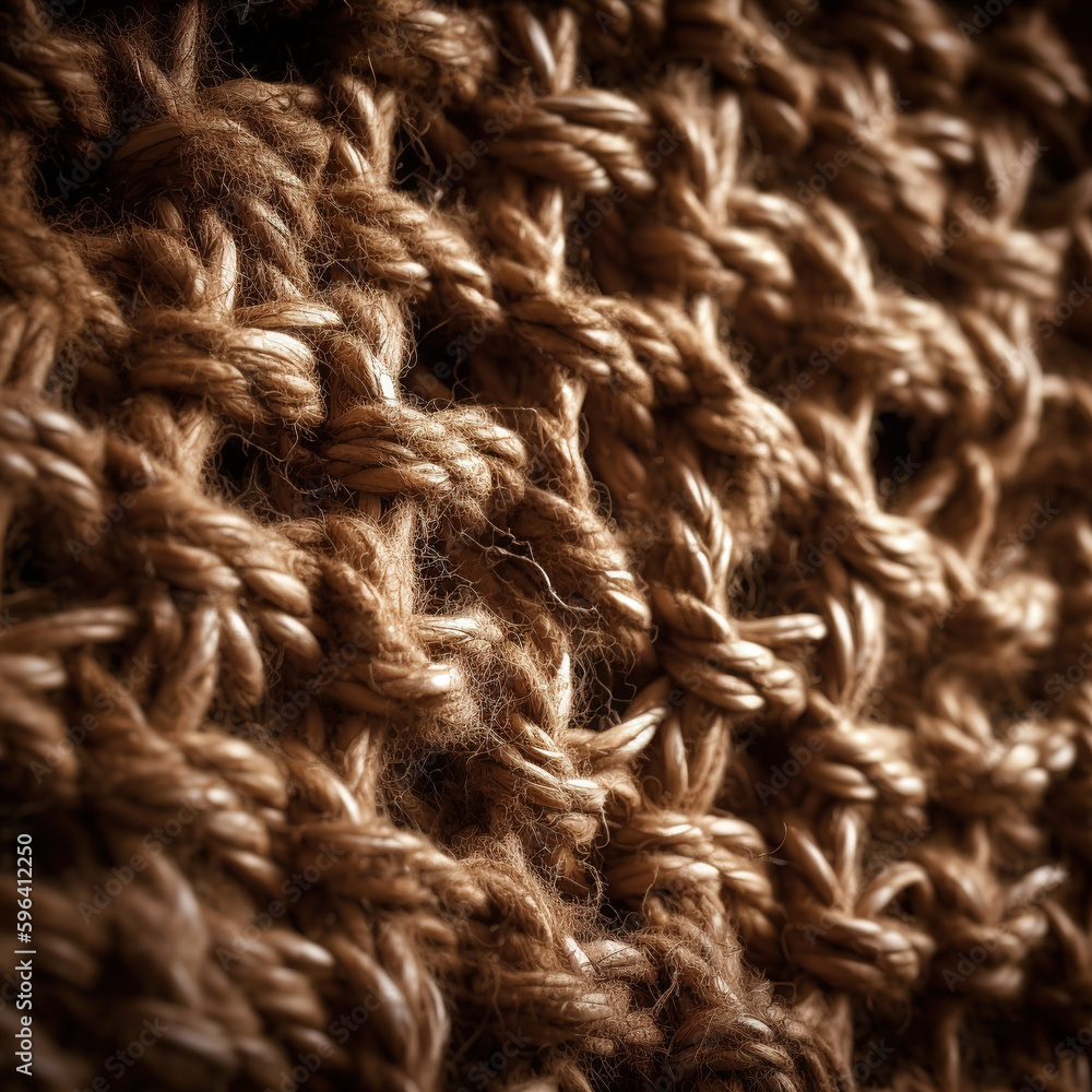 Zoom on rope texture Zoom on rope texture