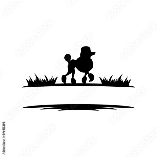 Dog Poodle Monogram