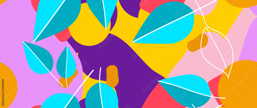 Bold Pattern Tropical Leaf Jungle Modern Motif Bold Pattern Tropical Leaf Jungle Modern Motif
