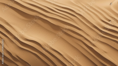 Desert natural background. Illustration AI Generative