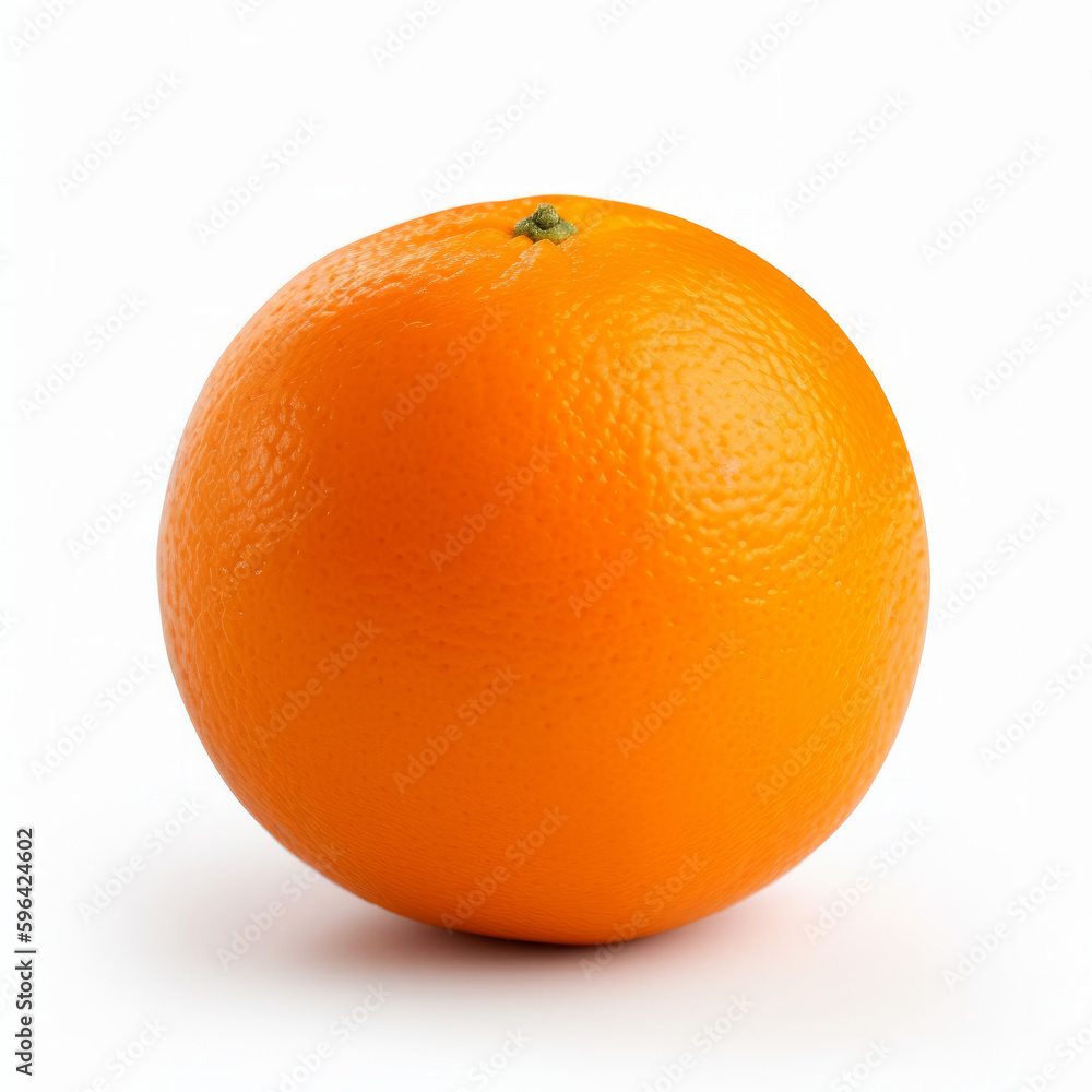 Oranges isolated. Illustration AI Generative Oranges isolated. Illustration AI Generative