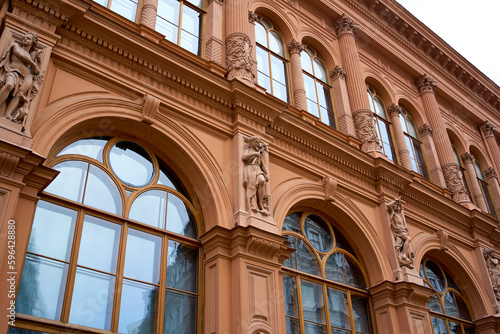 Building adjacent to dome square  Riga  Latvia