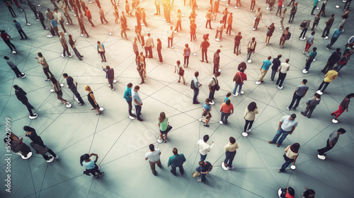 connecting peoples Generated AI