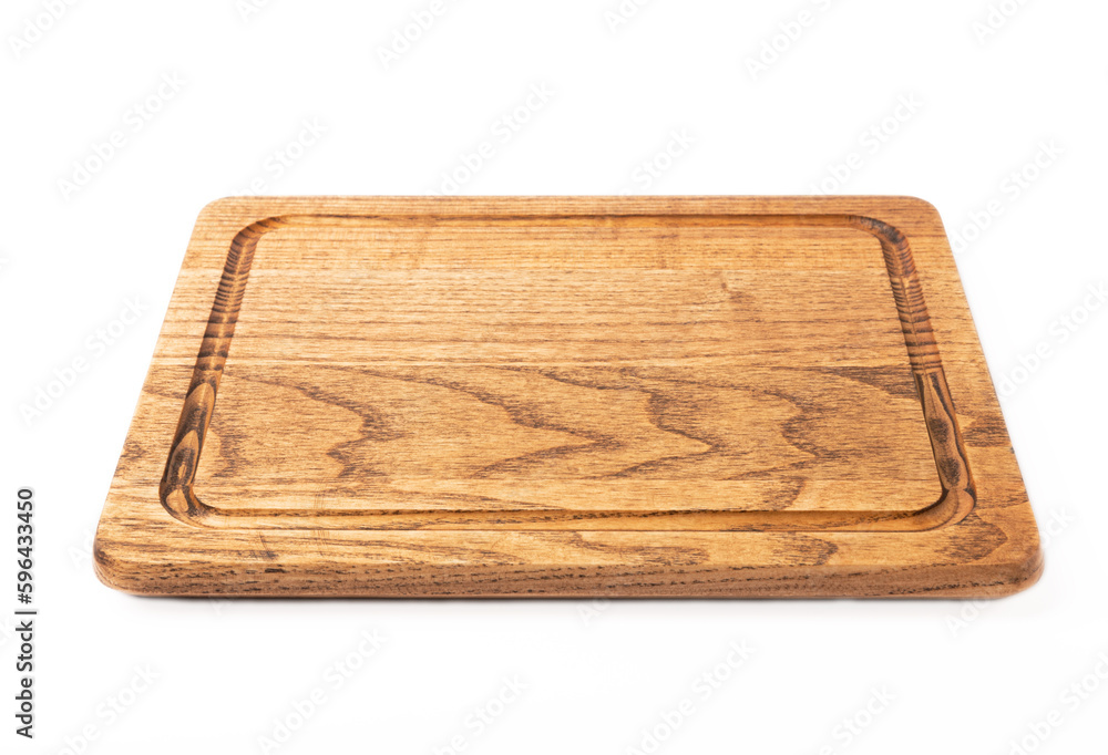 Cutting board isolated on white background. Handmade cutting board wood cutting board. Wooden board on a white background. MOCKUP. Design. Cutting board isolated on white background. Handmade cutting board wood cutting board. Wooden board on a white background. MOCKUP. Design.