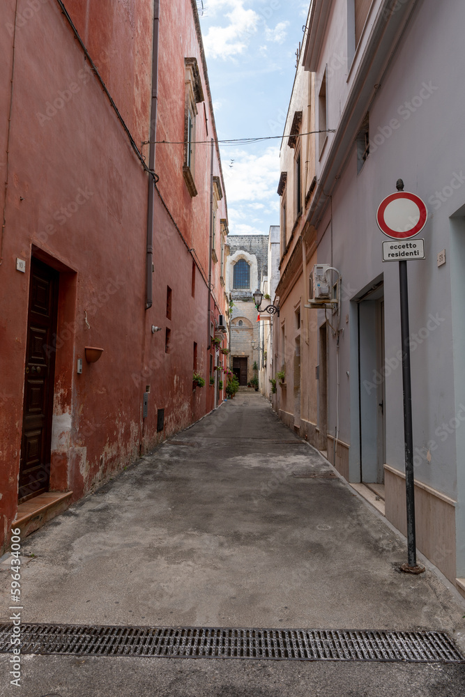 Alleys of the historic center of Galatone, province of Lecce, Puglia. Italy Alleys of the historic center of Galatone, province of Lecce, Puglia. Italy