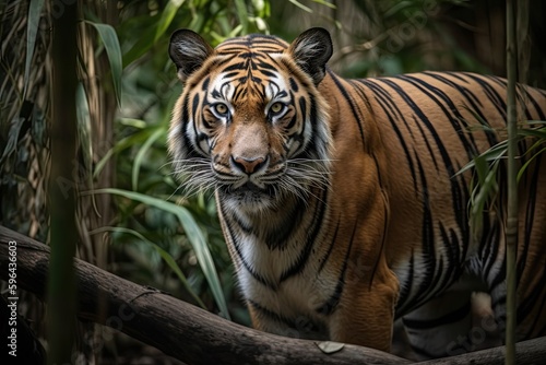 Tiger in the Jungle: Preserving Biodiversity and the Rainforest Ecosystem for Wildlife and Nature: Generative AI