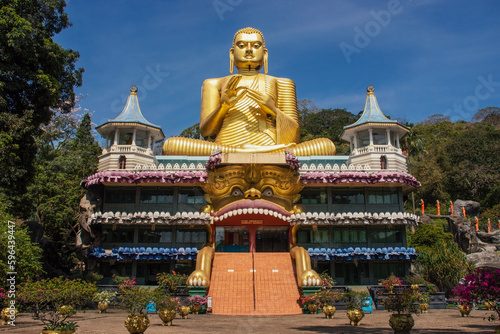 Golden Temple of Dambulla in Dambulla ,Sri Lanka