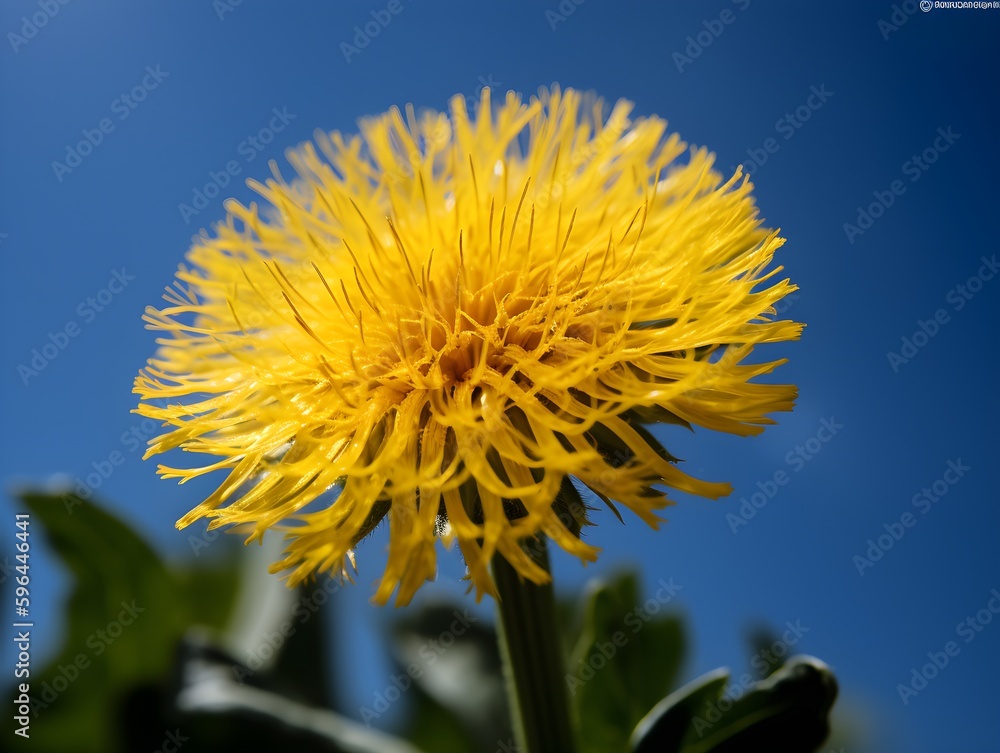 yellow dandelion flower (Generative AI) yellow dandelion flower (Generative AI)