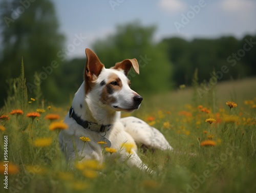 german shepherd dog (Generative AI)