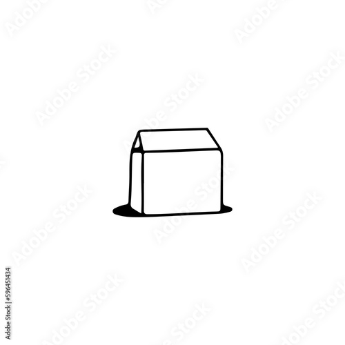 vector illustration of cardboard boxes